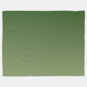 Groene ombre fleece deken (Voorkant (Horizontaal))