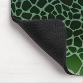 Groene Ombre Giraffe Print Muismat (Hoek)