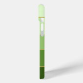 Groene Ombre Kleurblok Personalized Case-Mate iPhone Case (Achterkant / Links)