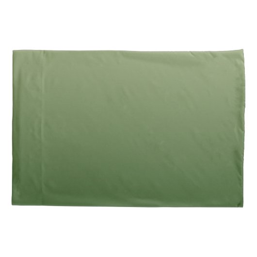 Groene ombre kussensloop (Achterkant)