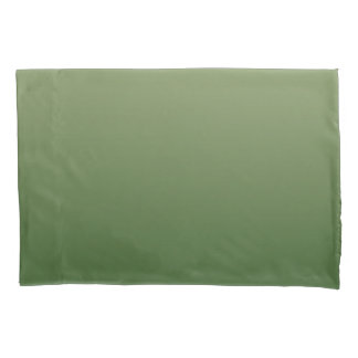 Groene ombre kussensloop