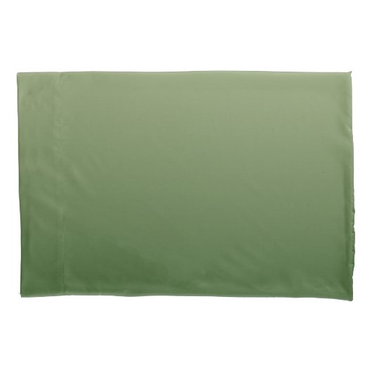 Groene ombre kussensloop (Voorkant)