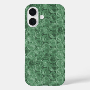 Groene omlooppatroon iPhone 16 hoesje