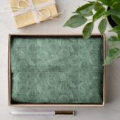 Groene omlooppatroon tissuepapier (Geschenk)