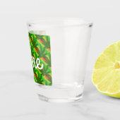 Groene onkruidverdelger shot glas (Rechts)