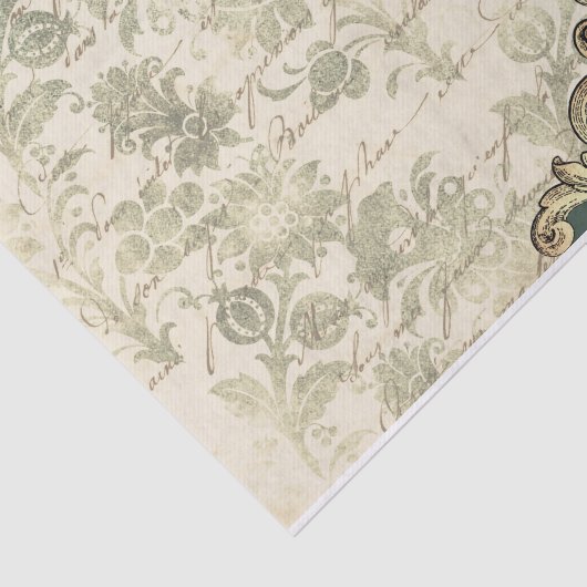  groene  ontkoppeling tissuepapier (Detail)