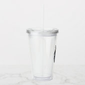 Groene Oog Kat  Acryl Drinkbeker (Rechts)