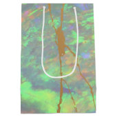 Groene Opal Winkel Cadeautas (Achterkant)