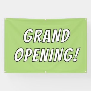 Groene opening! Banner