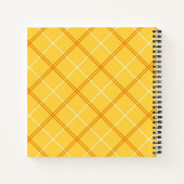 GROENE ORANJE GEEL ÉÉN LUCKY-LERAAR NOTITIEBOEK (Achterkant)