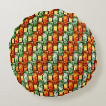 Groene oranje, rechthoekige borden, gekleurd