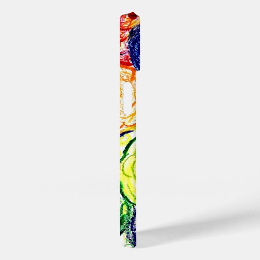 Groene Oranje Rosas iPhone / iPad case (Achterkant / Rechts)