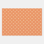 GROENE ORANJE TAN HERFST AUTUMN VERLATEN INPAKPAPIER VEL (Voorkant)