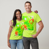 Groene & Oranje Tinten T-shirt (Unisex)