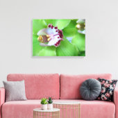 Groene Orchideeën Canvas Afdruk (Insitu (Woonkamer))