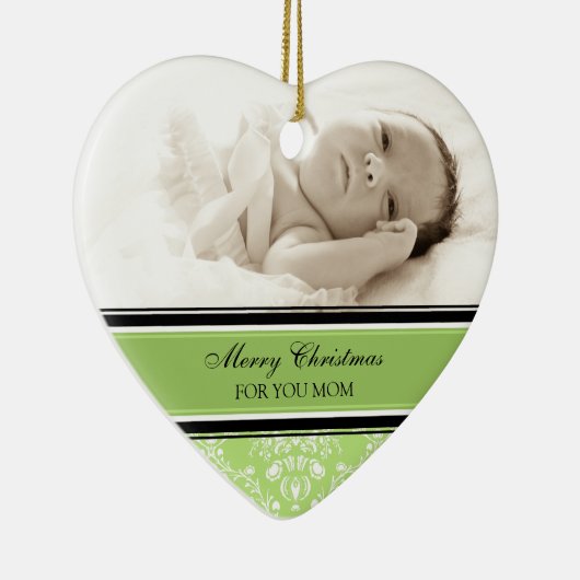 Groene Ornament van het Mamma van Kerstmis van de (Rechts)