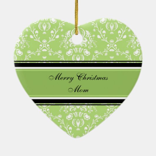 Groene Ornament van het Mamma van Kerstmis van de (Achterkant)