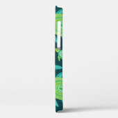 Groene ornamenten schildpadden: patroon. Case-Mate iPhone case (Achterkant / Links)