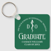 Groene Osteopathische Medische School Afstuderen G Sleutelhanger (Voorkant)