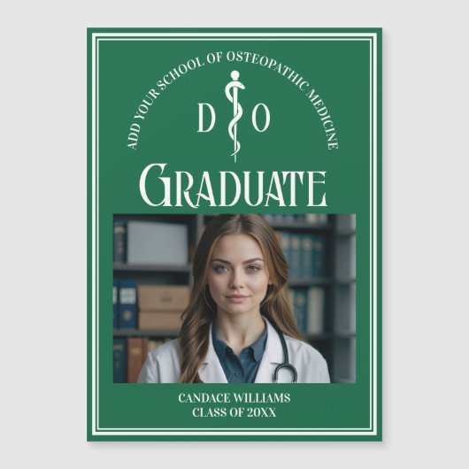 Groene Osteopathische Medische School Afstuderen M (Voorkant)