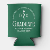 Groene Osteopathische Medische School Graduation P Blikjeskoeler (Voorkant)