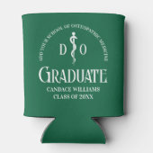 Groene Osteopathische Medische School Graduation P Blikjeskoeler (Achterkant)