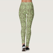 Groene ovale kettingen leggings (Achterkant)