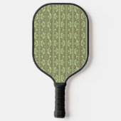 Groene ovale kettingen pickleball paddle (Achterkant)
