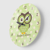 Groene Owl - Aangepaste slaapkamer Grote Klok (Hoek)