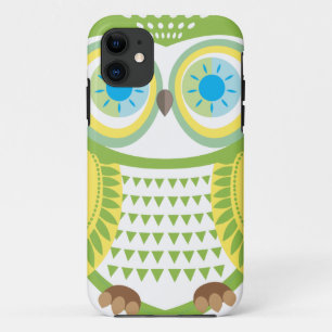Groene Owl iPhone 5 Hoesje
