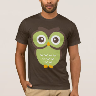 Groene Owl T T-shirt