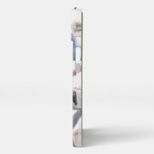 Groene paar namen 3 foto's aangepaste telefoontas iPhone hoesje (Linkerkant)