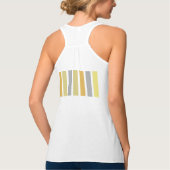 Groene Paars Black Hues Tanktop (Achterkant)