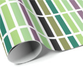 Groene Paarse Black Hues Cadeaupapier (Rol Hoek)