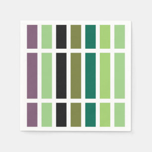 Groene Paarse Black Hues Servet