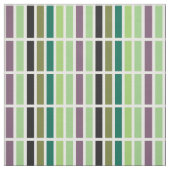 Groene Paarse Black Hues Stof (Swatch)