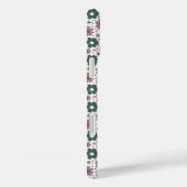 Groene & Paarse Bloom Whimsy Case-Mate iPhone Case (Achterkant / Rechts)