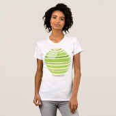 Groene Paasei Vrouwen T-shirt (Voorkant volledig)