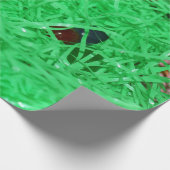 Groene Paasmassa Achtergrond Cadeaupapier (Hoek)