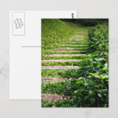 Groene pad briefkaart (Voorkant / Achterkant)