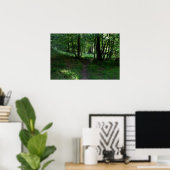 Groene pad poster (Thuiskantoor)