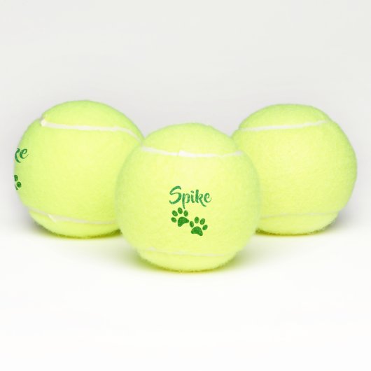 Groene Pagina Afdrukken Aangepaste Speelgoed voor  Tennisballen (Multi)