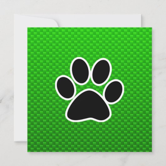 Groene pagina afdrukken kaart (Achterkant)