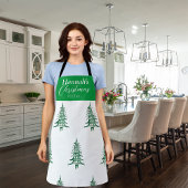 Groene Pagode Custom Christmas Tree Schort