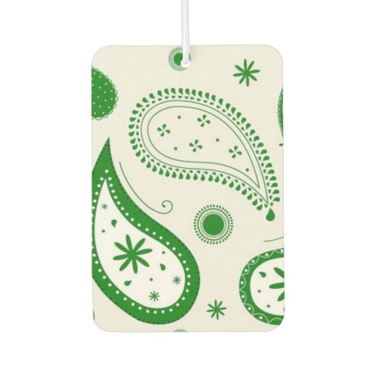 “Groene Paisley” luchtverfrisser (Voorkant)