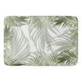 Groene Palm Bliss 1 #art #natural Badmat (Voorkant)