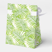 Groene Palm Flamingo Cadeau Doos Bedankdoosjes (Achterkant)