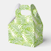 Groene Palm Flamingo geschenkdoos Bedankdoosjes (Voorkant Zijde)