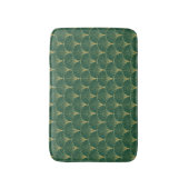 Groene Palm Leaf Art Deco Badmat (Voorkant Verticaal)
