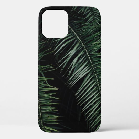 GROENE PALM-PLANT TIJDENS DE NACHT Case-Mate iPhone CASE (Achterkant)